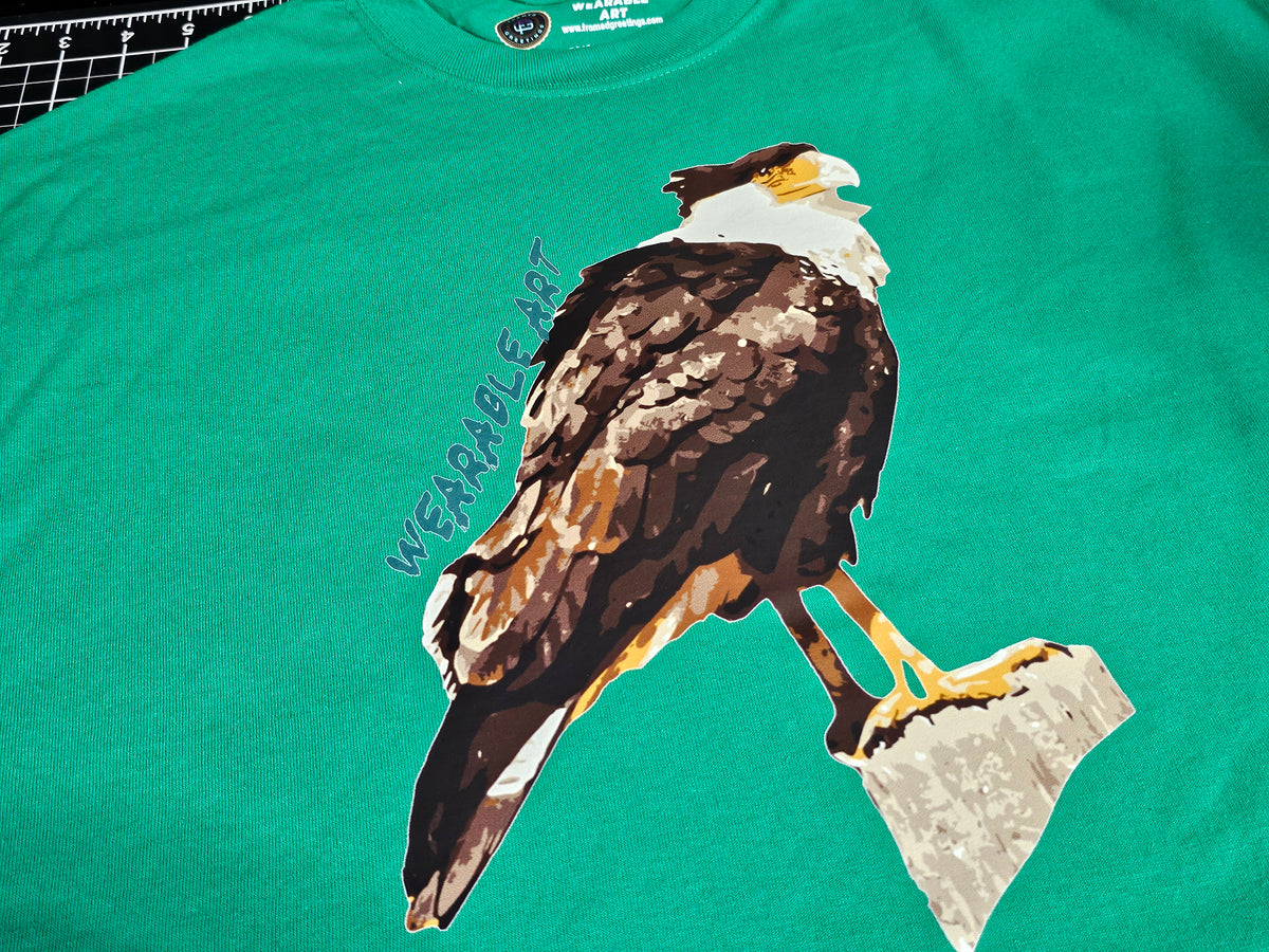 Camiseta Caracara-de-crista "Águia Mexicana"