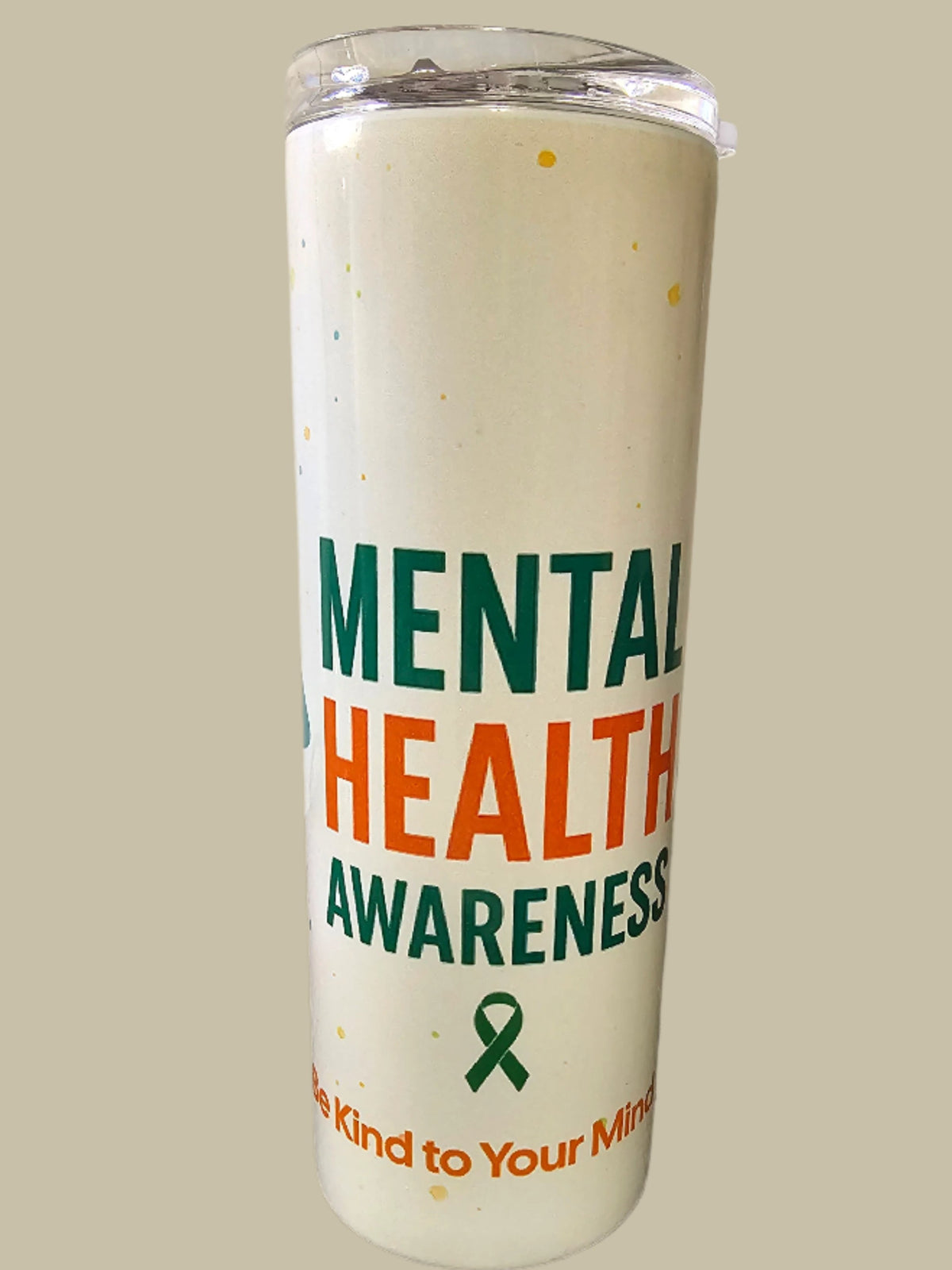 Vasos Skinny Tumbler - Vasos para la Concientización sobre la Salud Mental