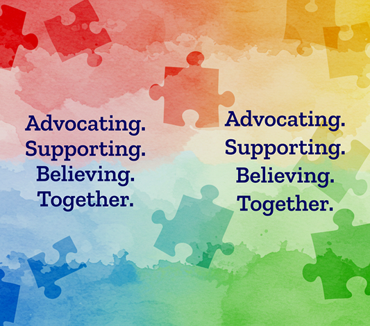 Skinny Tumblers - Copos de conscientização sobre saúde mental