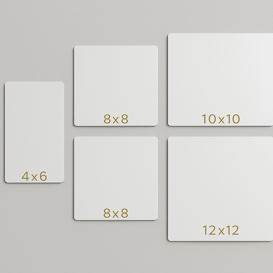 Custom Metal Art Print – Personalized ChromaLuxe Sublimation (Multiple Sizes)