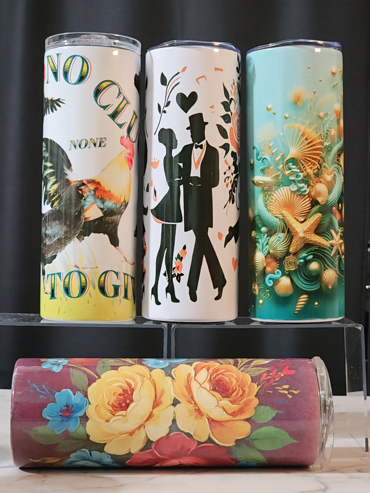 Skinny Tumblers Framed Greetings