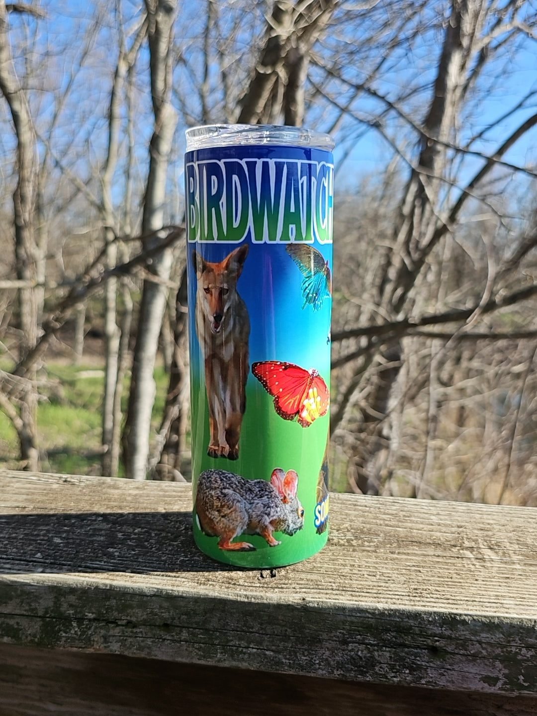 Skinny Tumblers - Birdwatching - Framed Greetings