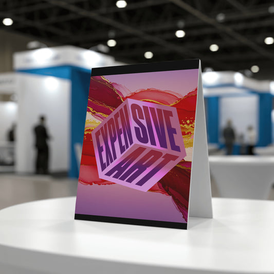 Arte Cara - Arte de Declaração Ousada (Edição Vermelha e Violeta)