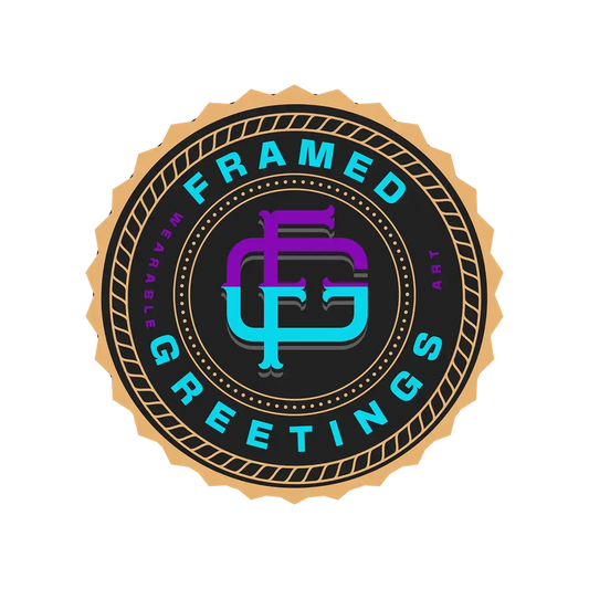 Custom Tees Sublimation Dark Framed Greetings