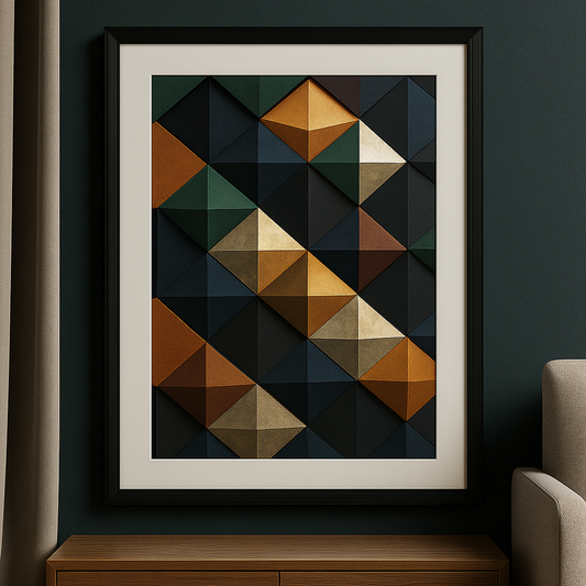 Facets of Order Wall Art