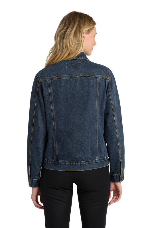 Be Kind to Your Mind – Women’s Embroidered Denim Jacket