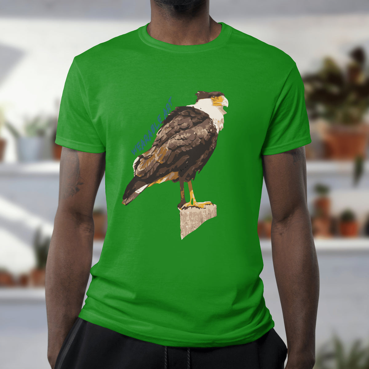 Camiseta Caracara-de-crista "Águia Mexicana"