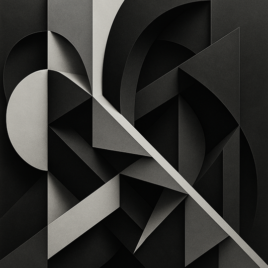 Arte de parede em harmonia vermelha e dourada