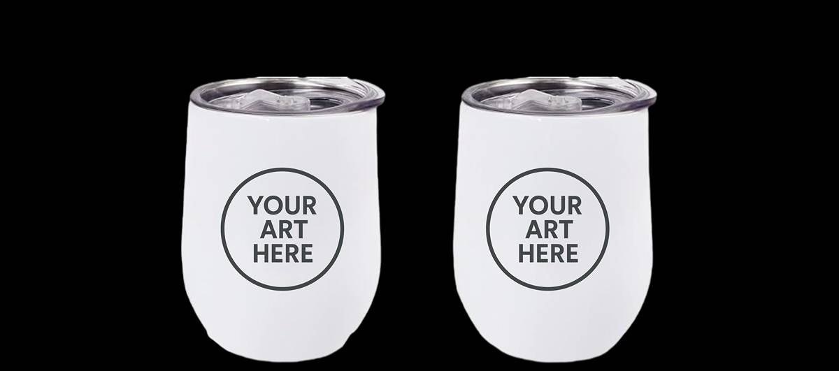 Vasos delgados personalizados