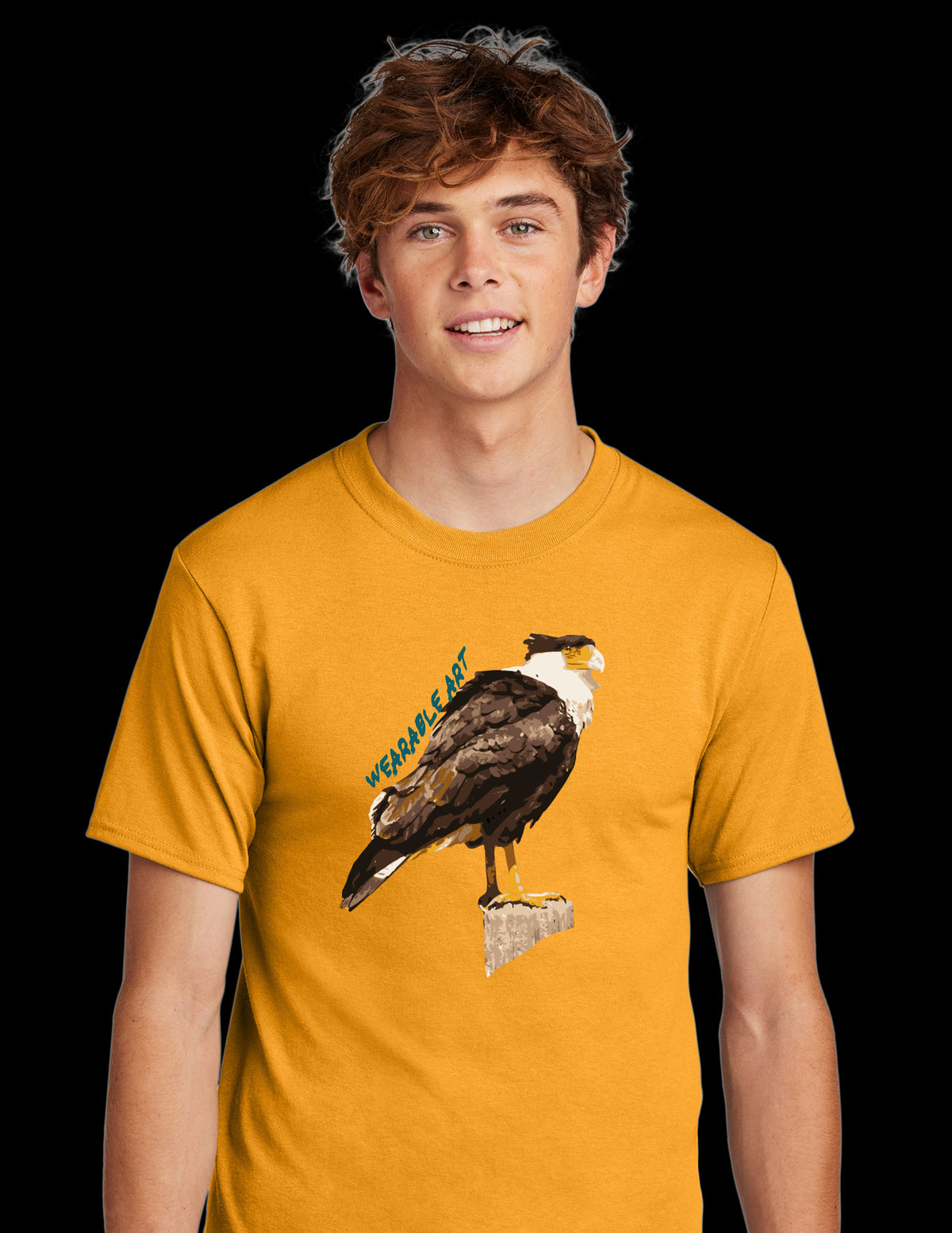 Camiseta Caracara-de-crista "Águia Mexicana"
