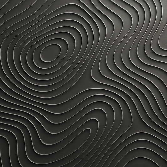 Arte de parede em harmonia vermelha e dourada