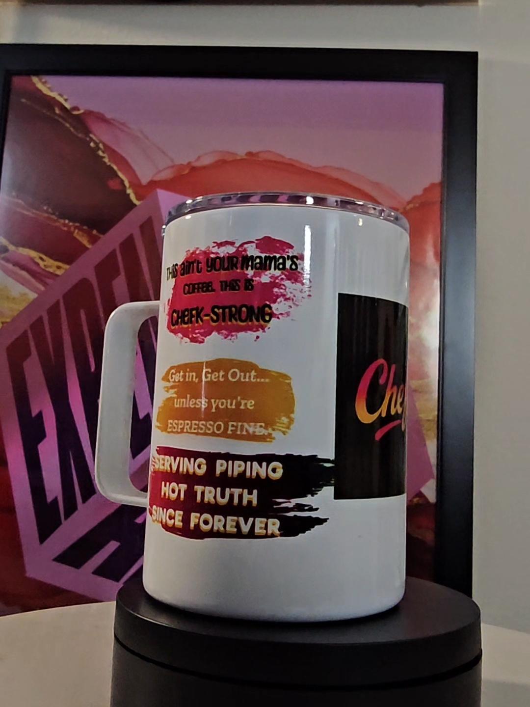 Vasos delgados personalizados