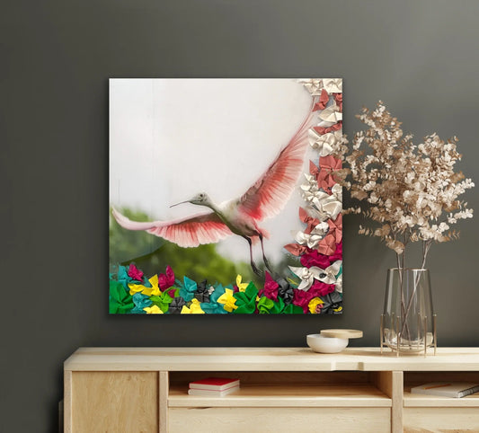 Wild Luxe Collab - Roseate Spoonbill Antoinette Washington Photography