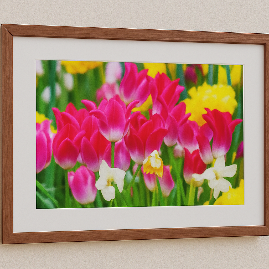 Resplandor en Flor - Jardín de Tulipanes