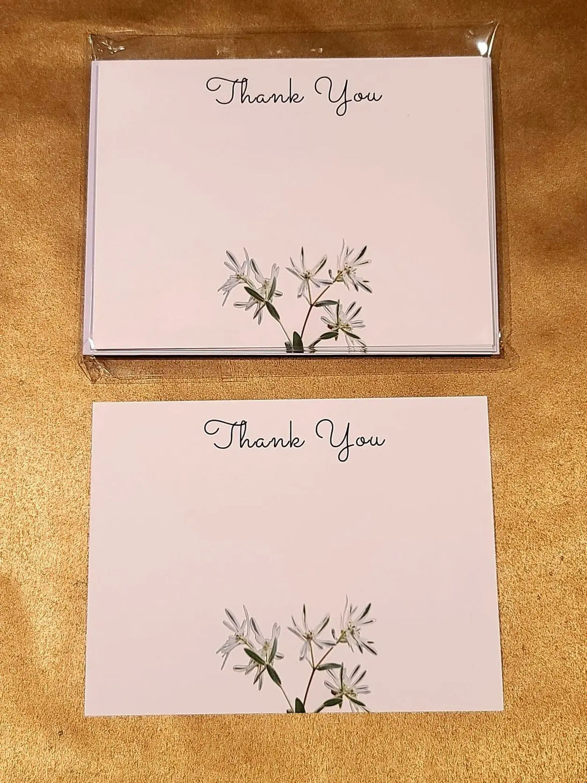 Thank You Cards with Greenery (10pk) Antoinette Washington Photography