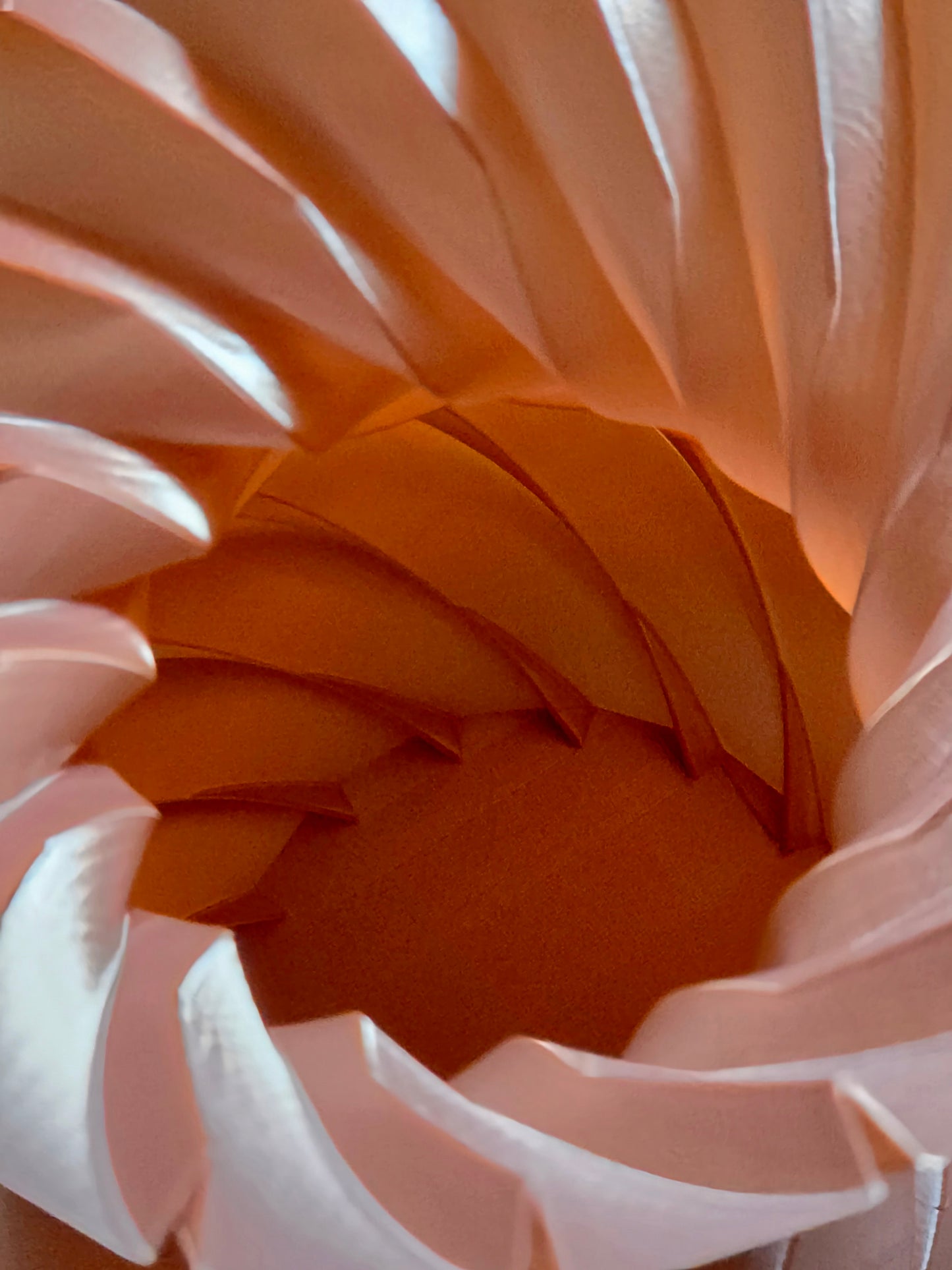Rose Gold Twist Column Vase — 10" Modern Sculptural Decorative Vase