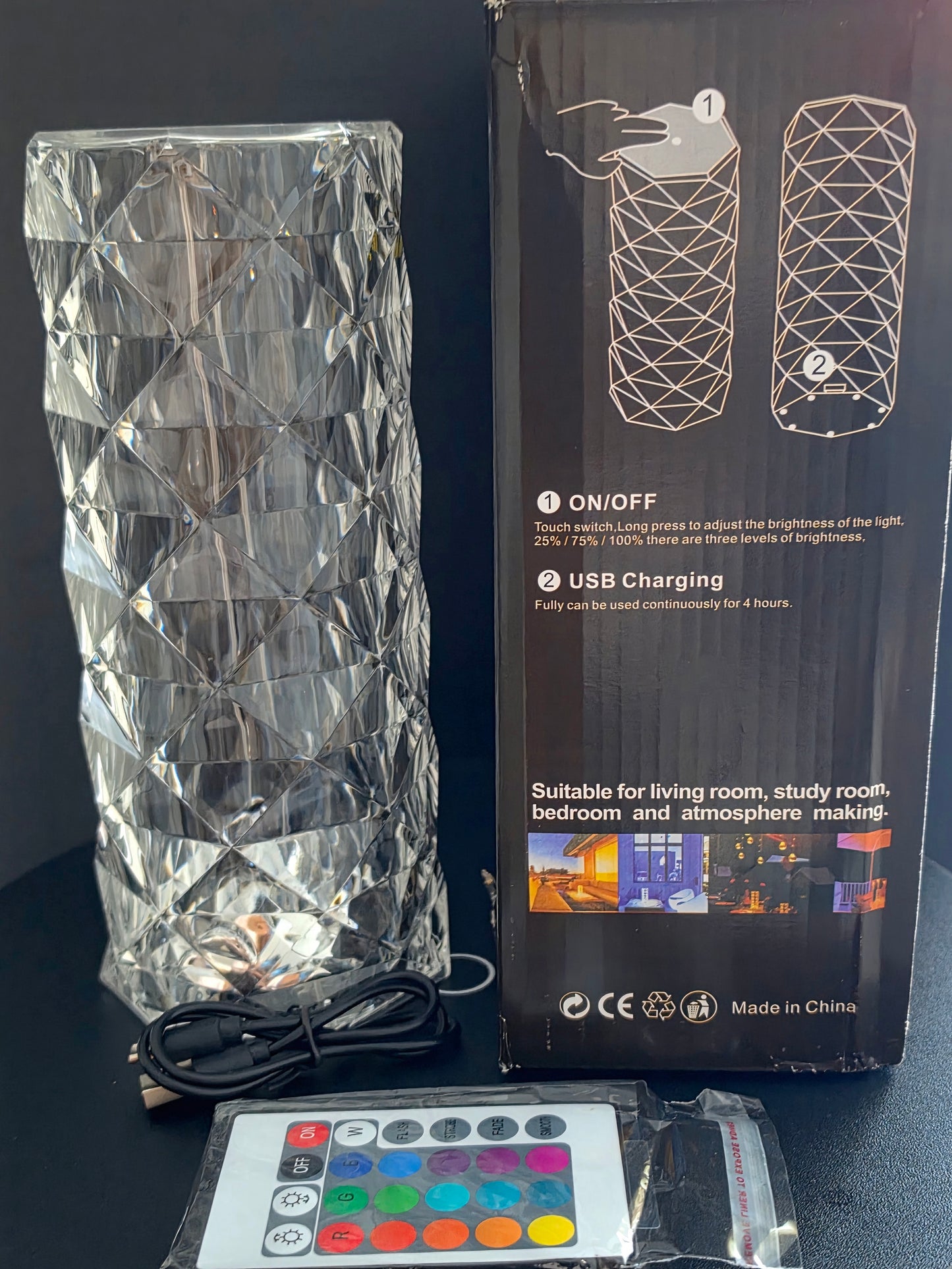 Radiance Column — Sculptural Ambient Lamp