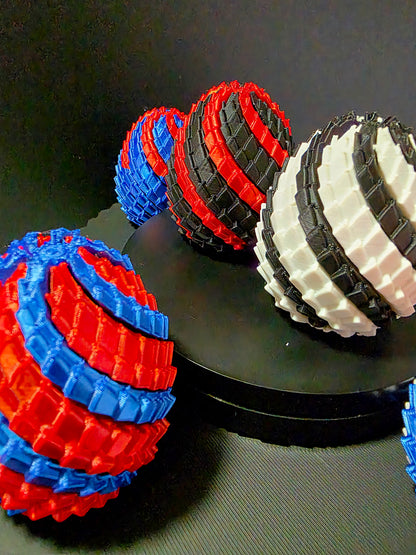 Custom Dragon Egg Duo — 2-Pack 3D Printed Twist Fidgets