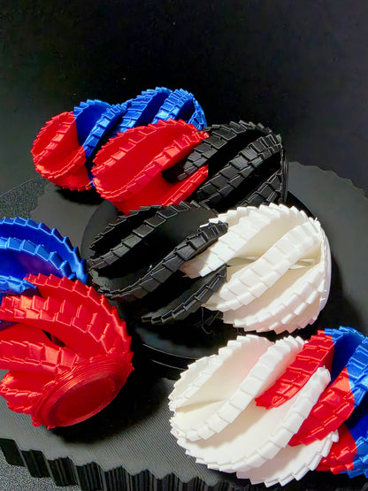 Custom Dragon Egg Duo — 2-Pack 3D Printed Twist Fidgets
