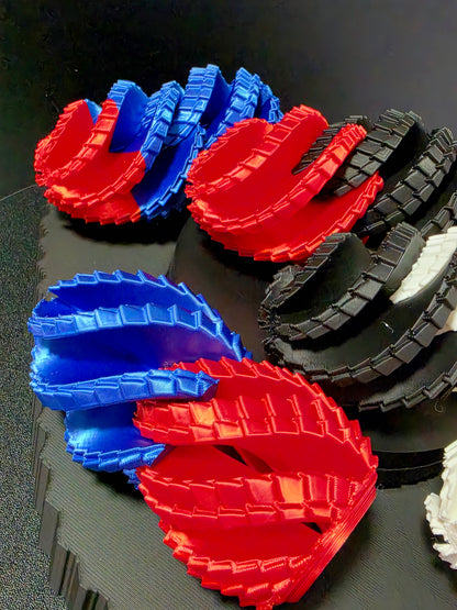 Custom Dragon Egg Duo — 2-Pack 3D Printed Twist Fidgets