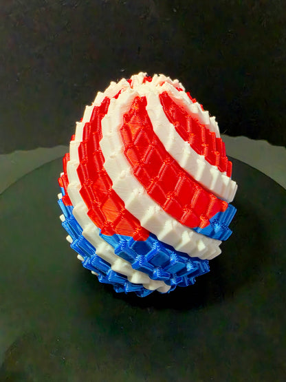 Custom Dragon Egg Duo — 2-Pack 3D Printed Twist Fidgets