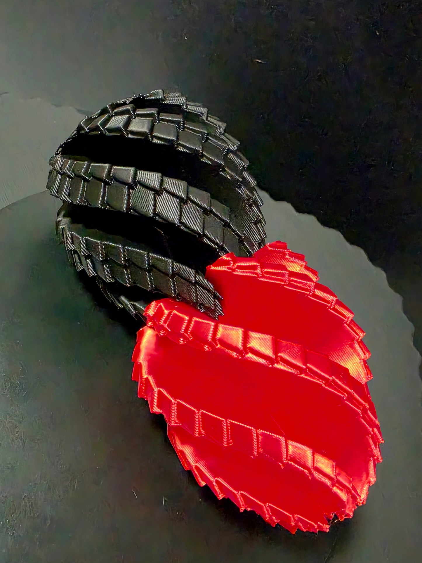 Custom Dragon Egg Duo — 2-Pack 3D Printed Twist Fidgets