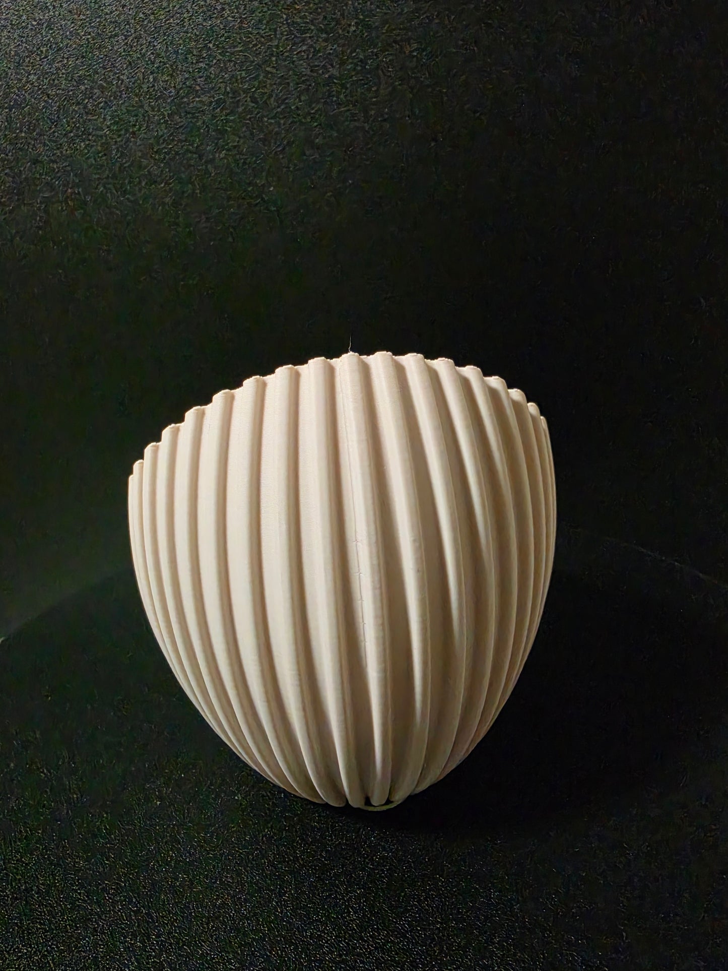 Ribbed LED Tealight Holder
