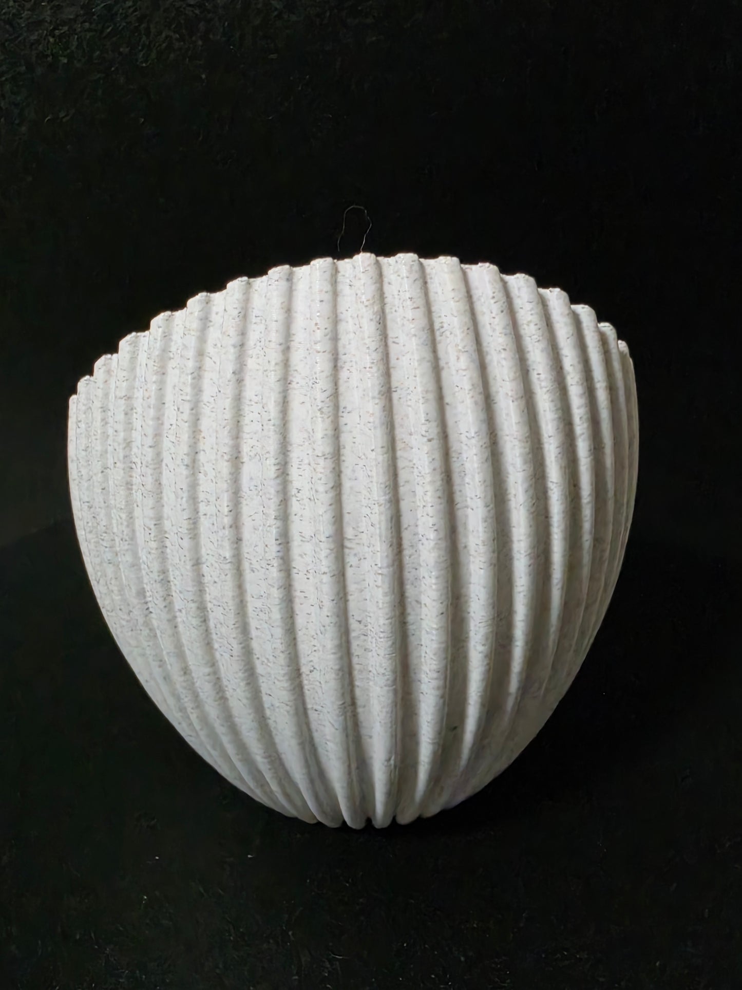 Ribbed LED Tealight Holder