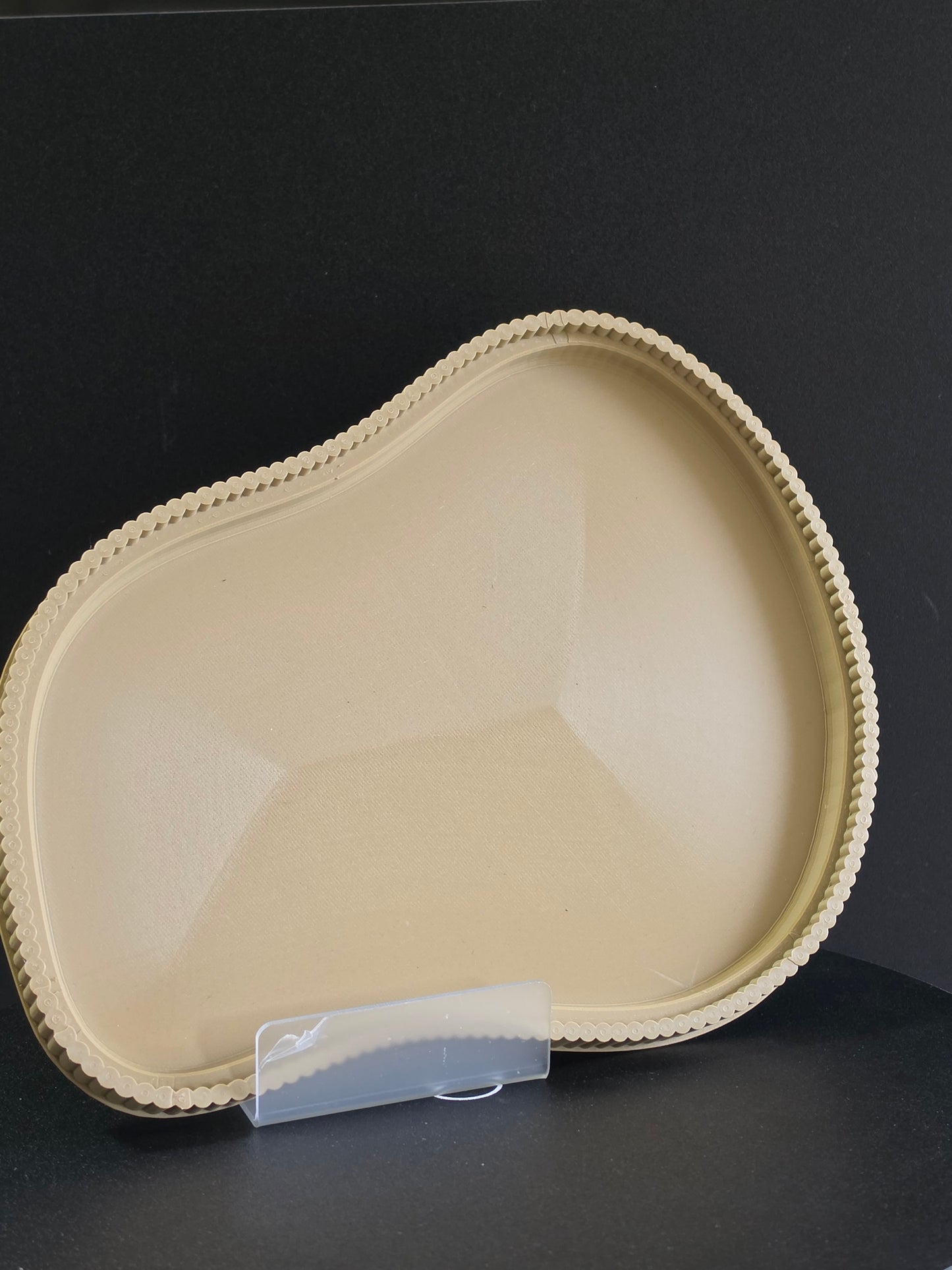 Sculptural Accent Tray — Modern Decorative Display Tray