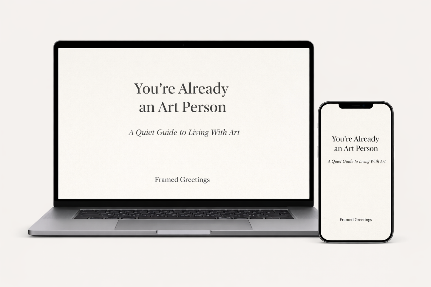 You’re Already an Art Person