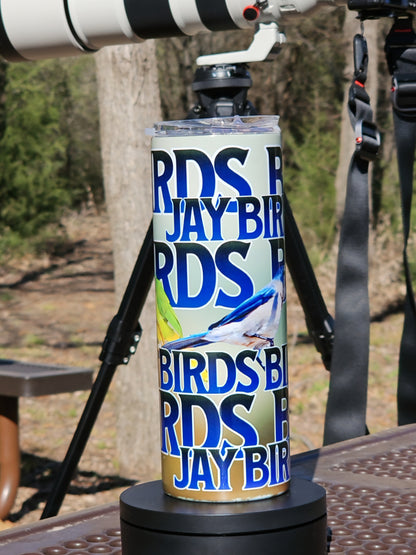 Skinny Tumblers - Birdwatching - Framed Greetings