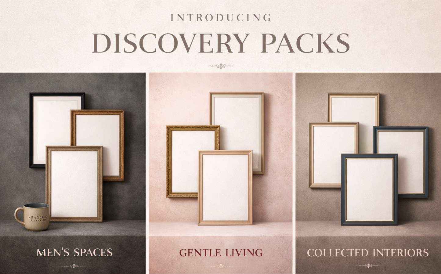Live Studio Auction | Framed Greetings Discovery Packs