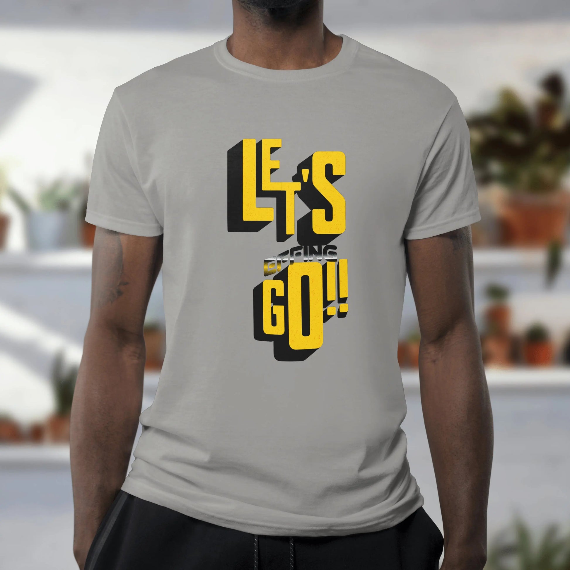 Let's Go Short Sleeve Tee Framed Greetings