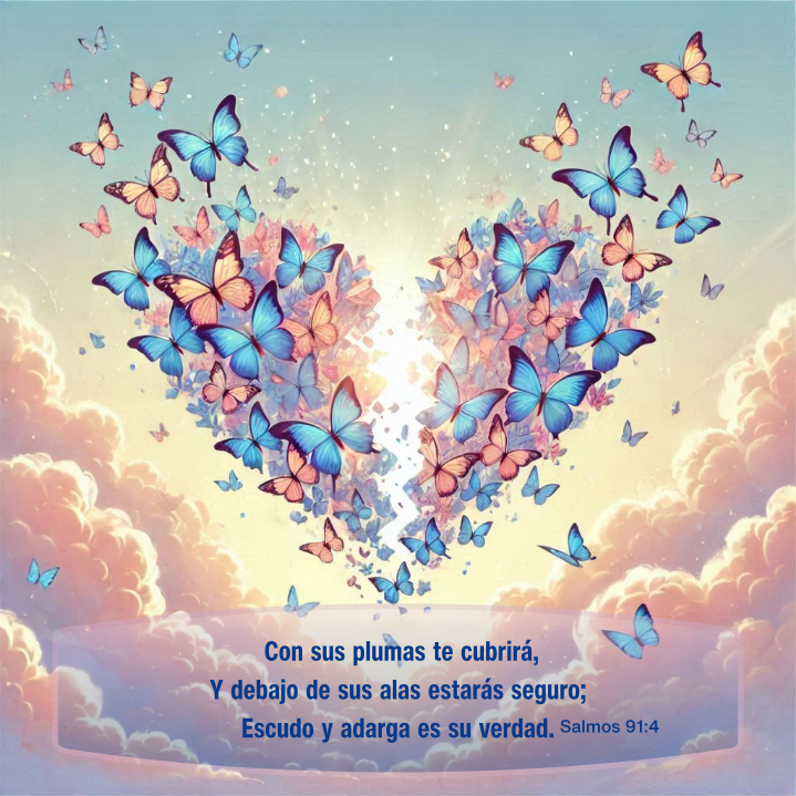 Lámina conmemorativa Alas Eternas: un homenaje al amor y al recuerdo