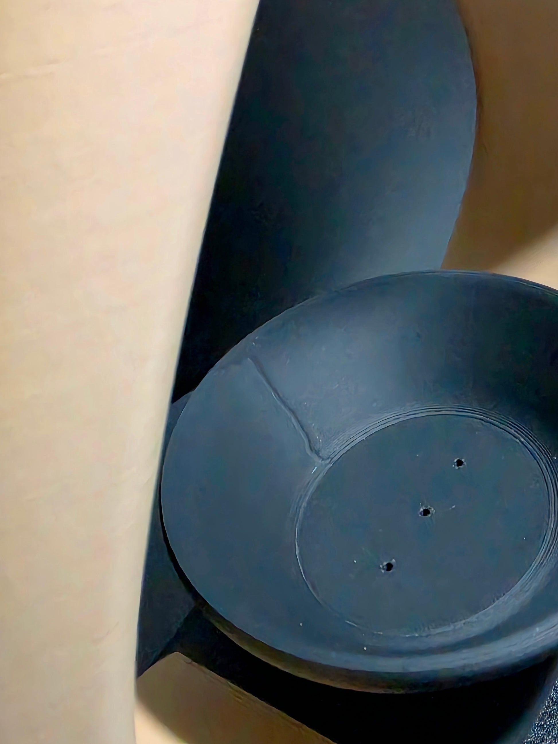 Close-up of a tea light holder