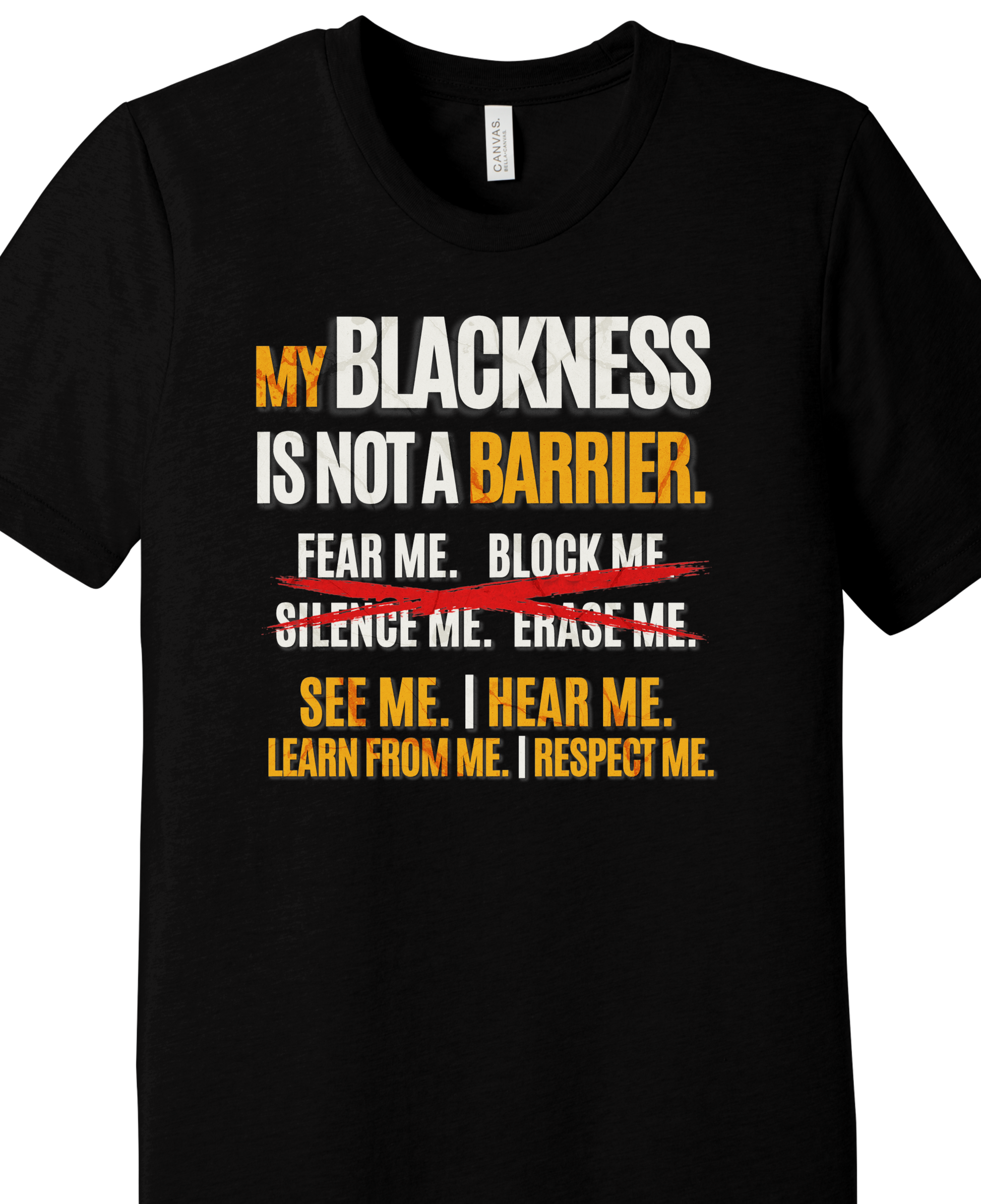 My Blackness Tee Mocked