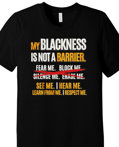 My Blackness Tee Mocked
