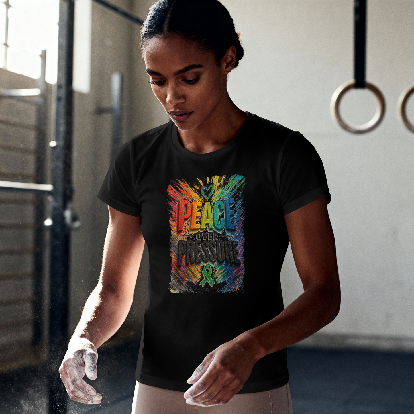 Peace Over Pressure T-Shirt – Mental Health Awareness Tee