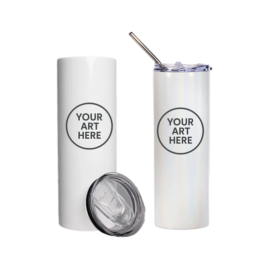 Vasos delgados personalizados
