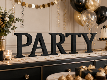Large Freestanding Serif Letter — 9-Inch Decorative Accent