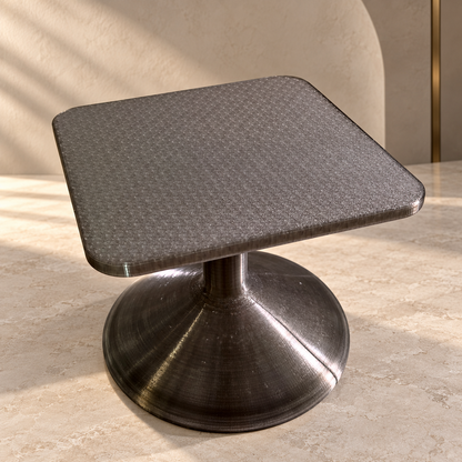 FG Display Pedestals | Elevated & Integrated Rotating Displays