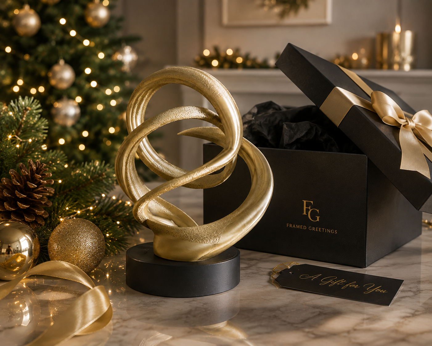 Timeless Allure | Modern Abstract Sculpture