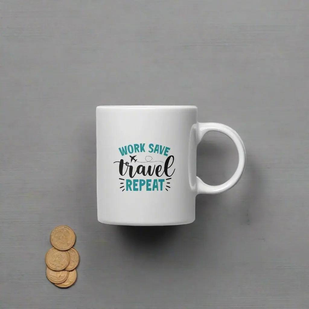 Mugs for Travel Lovers Framed Greetings