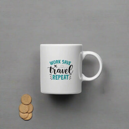 Mugs for Travel Lovers Framed Greetings