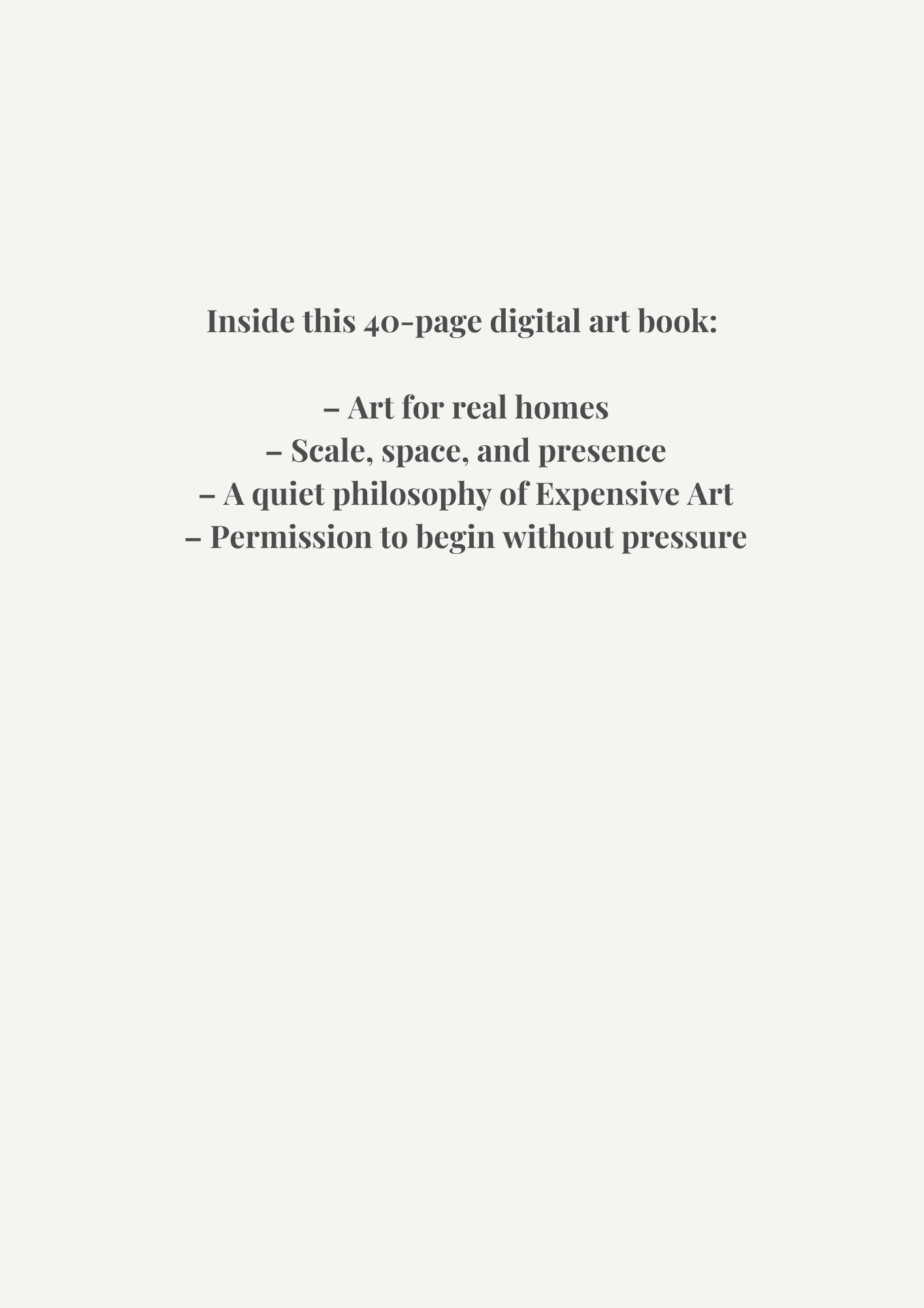 You’re Already an Art Person