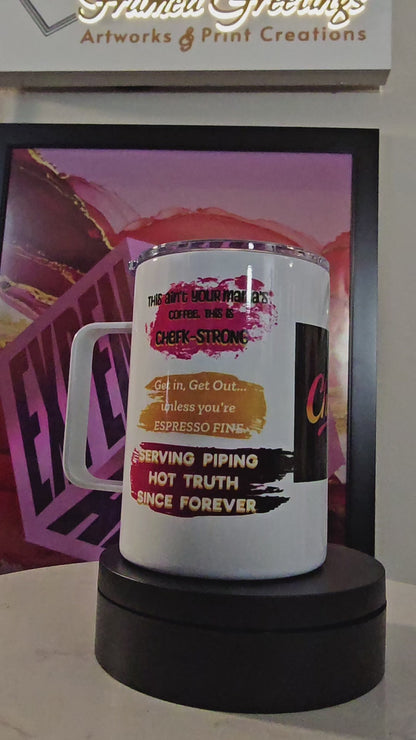 Vasos delgados personalizados