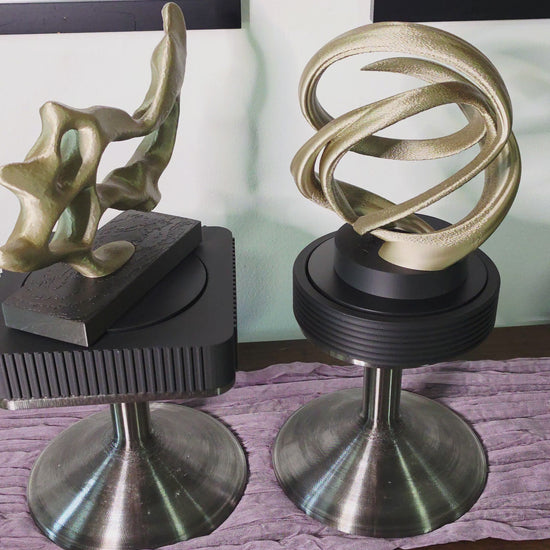 Rotating Art Display Video