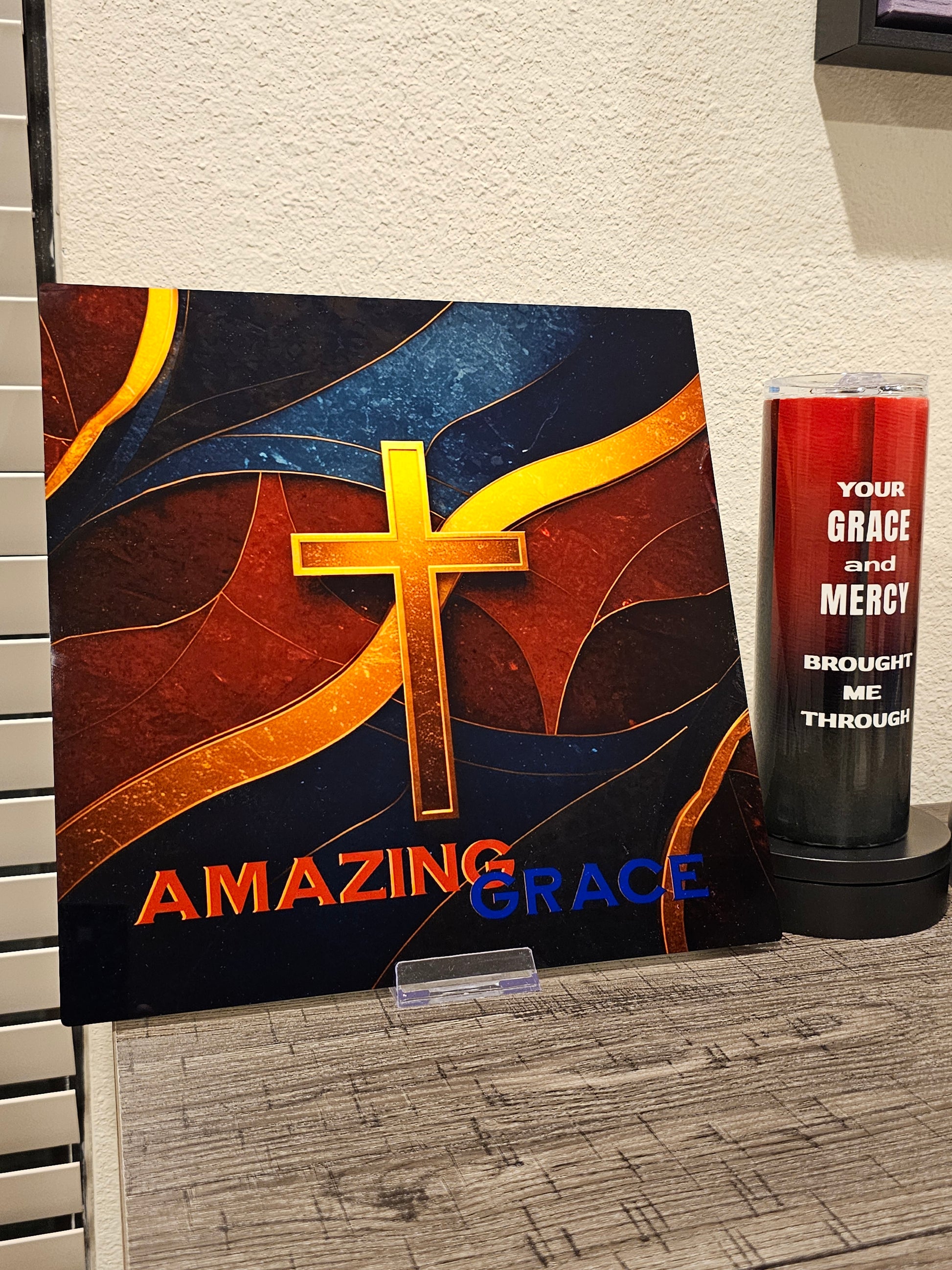 Framed Greetings Amazing Grace – Fine Art Print 