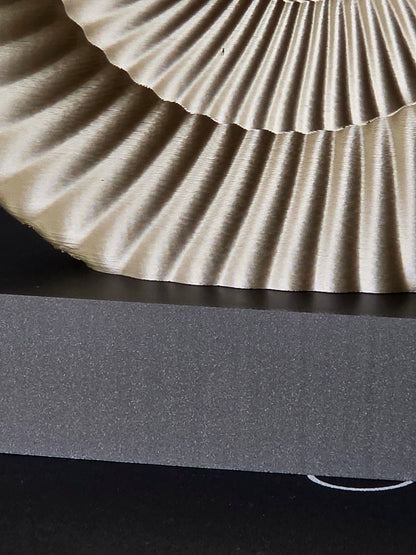 Ammonite Sculpture | Contemporary Fossil-Inspired Statement Decor