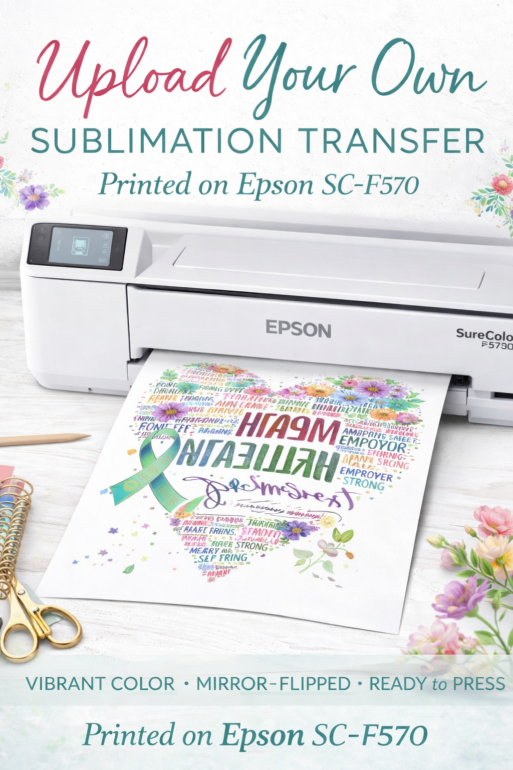 Upload Your Own Sublimation Transfer – Custom Gang Sheet Printing